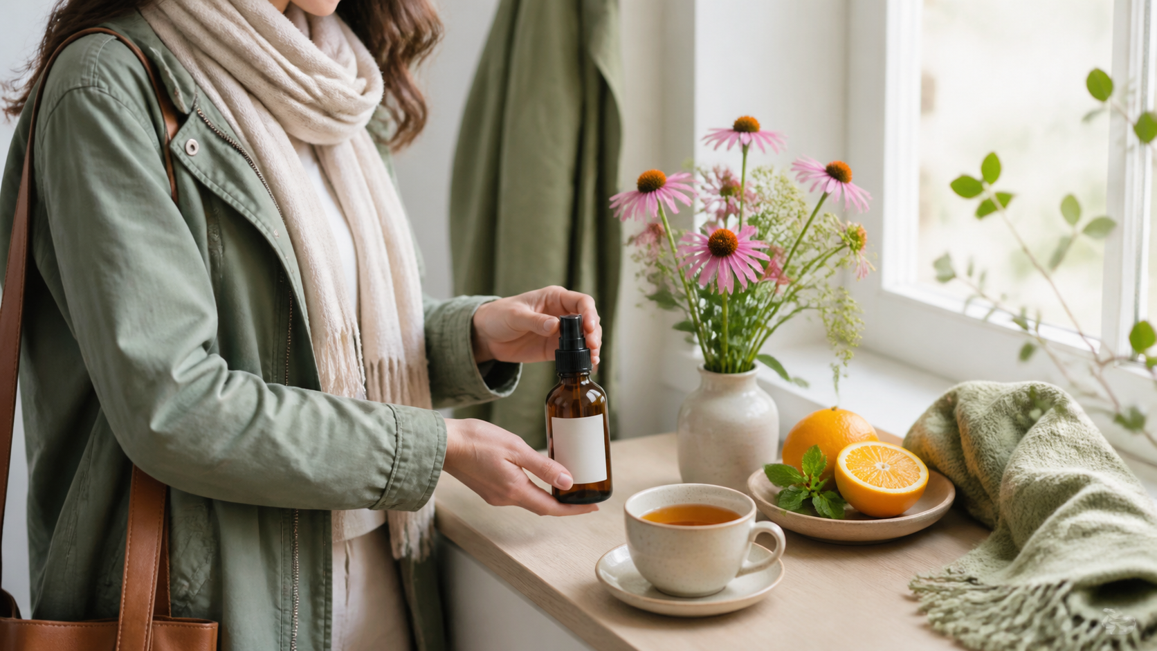 Echinacea Biomed nel cambio stagione