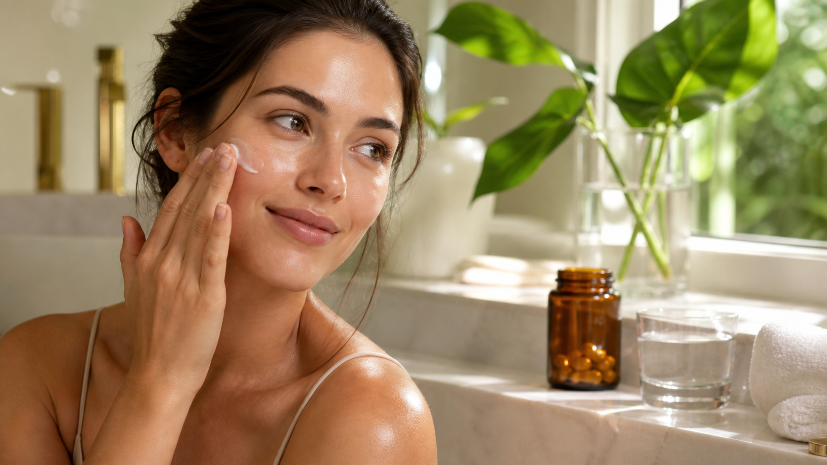 Glutatione Biomed in routine pelle luminosa