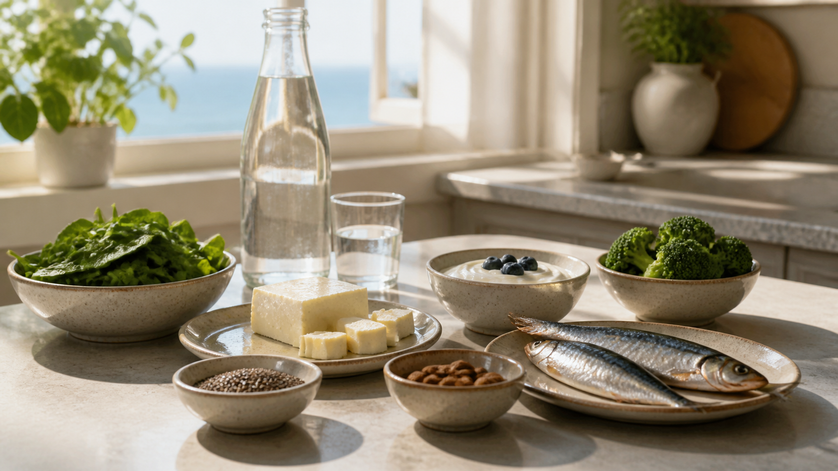 Alimentazione e routine minerale con calcio, fosforo e Vitamina D3