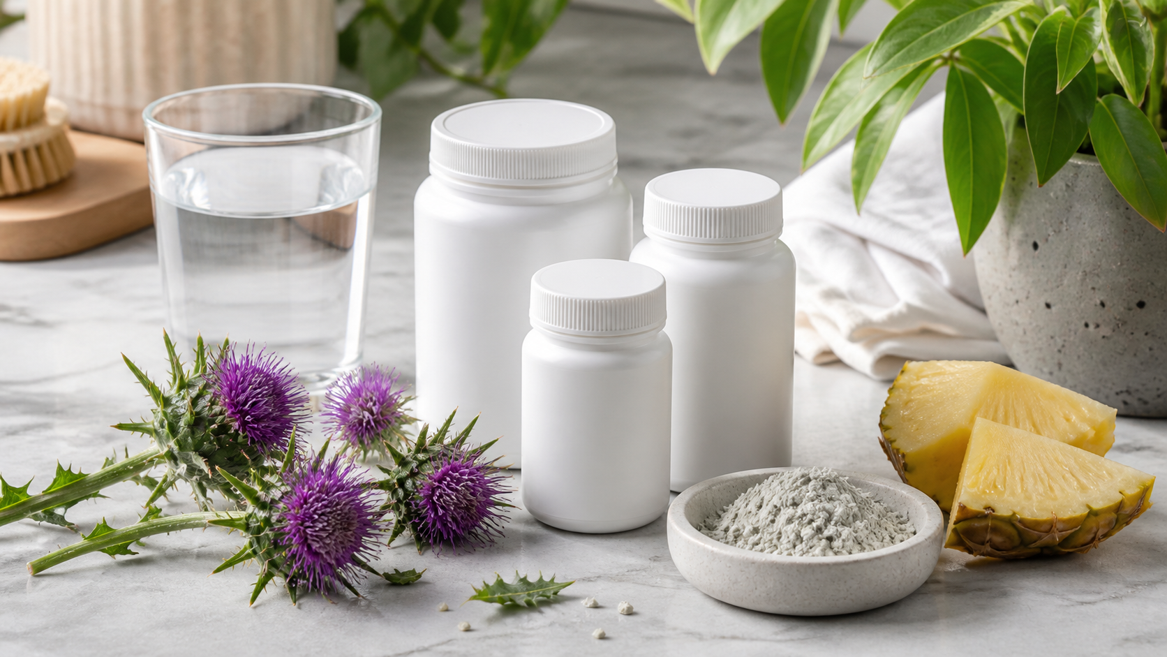 Routine Cardo Mariano con Zeolite e Bromelina