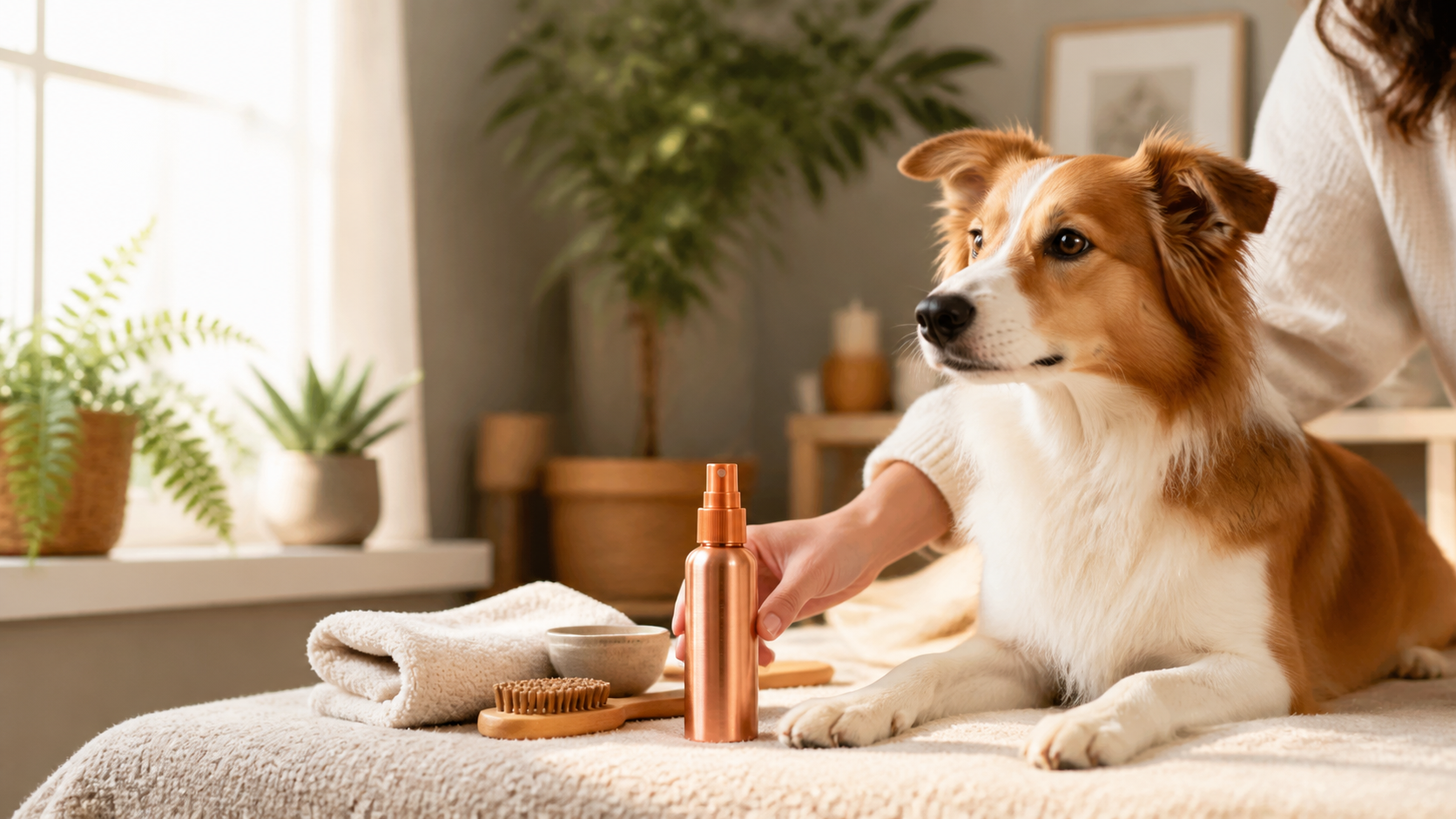 Rame spray For Pet nella routine del cane