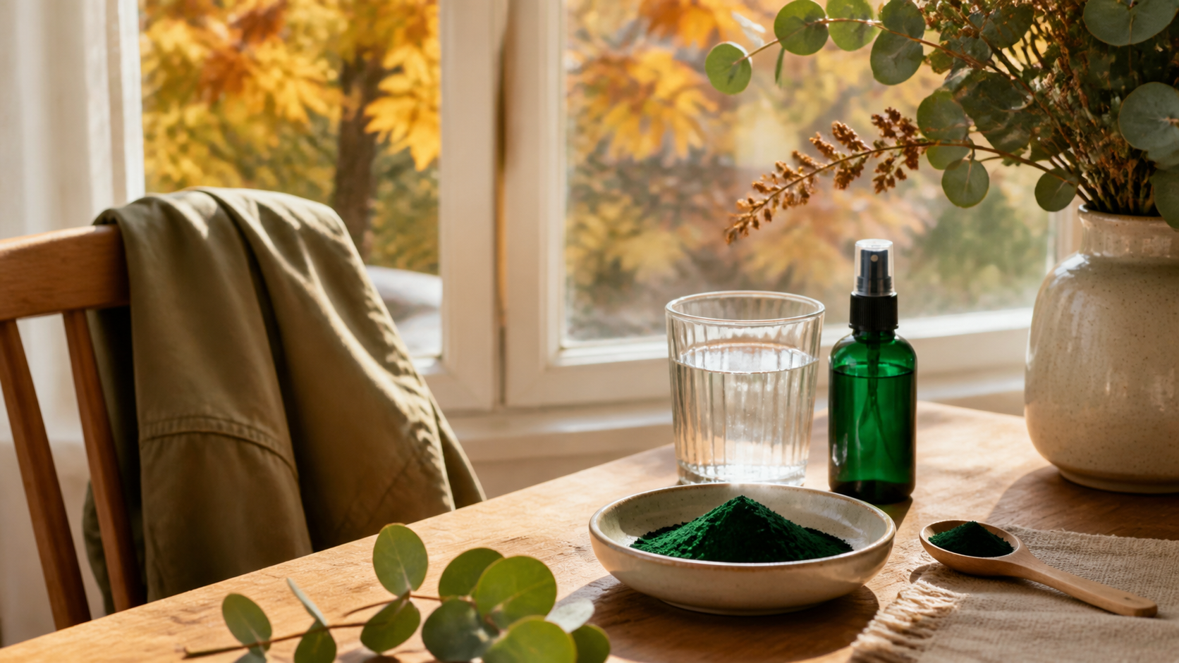 Spirulina Biomed nei cambi di stagione