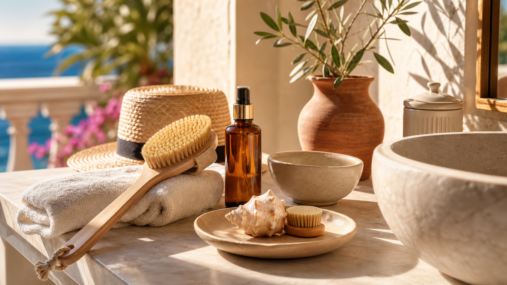 Routine pelle per abbronzatura luminosa