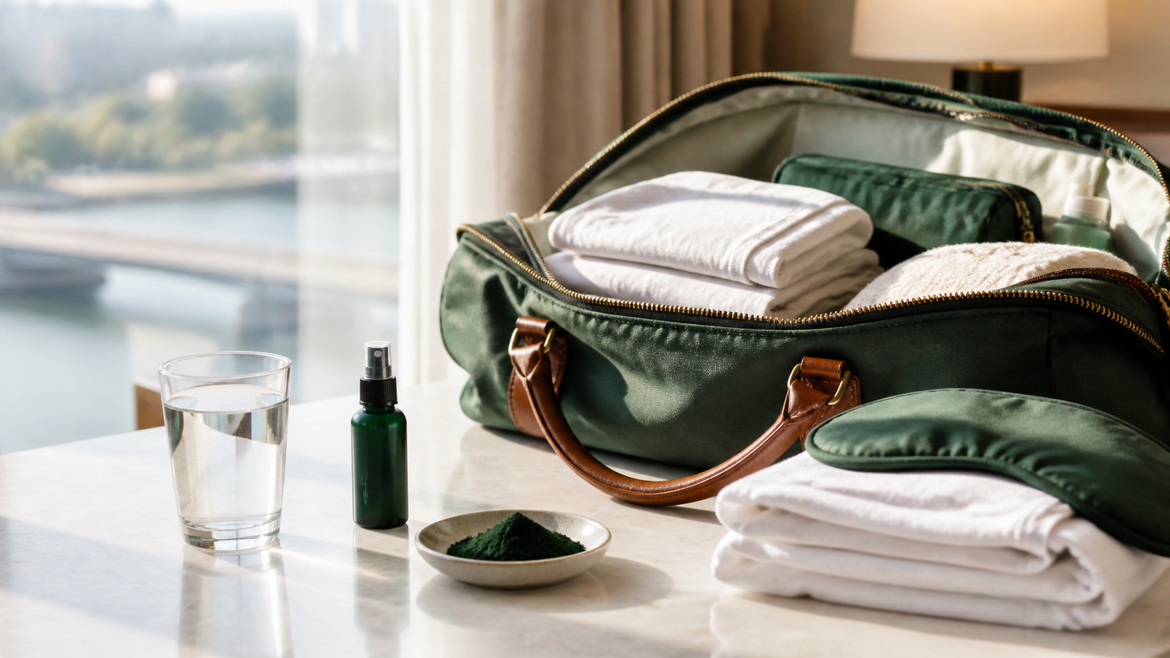 Spirulina Biomed in viaggio e fuori casa