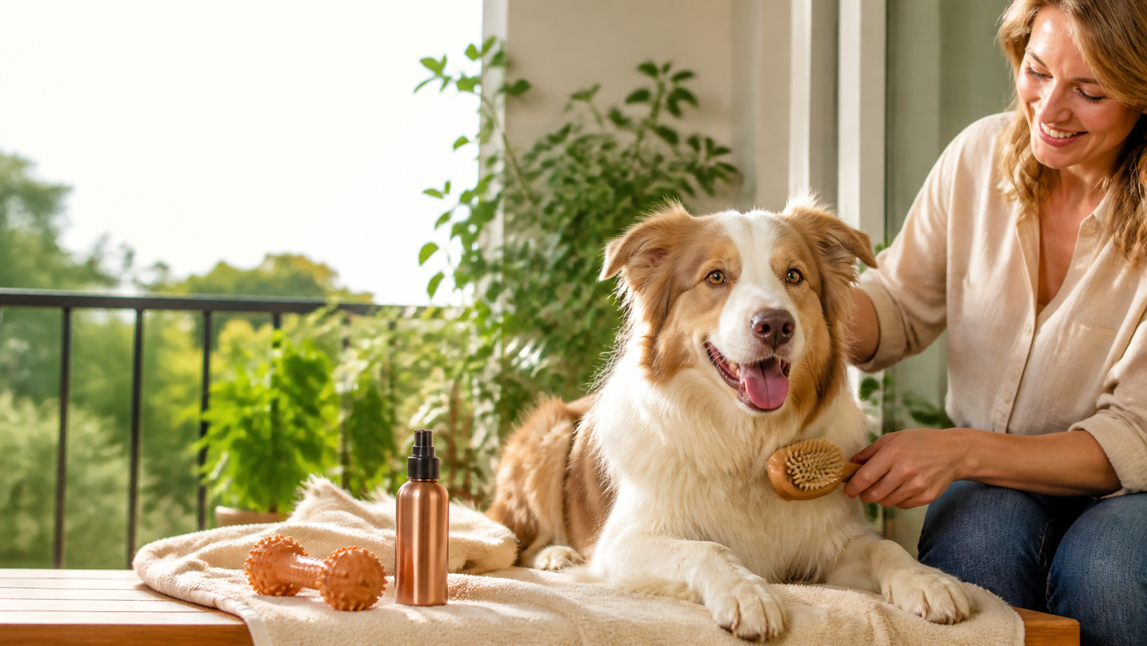 Rame spray For Pet dopo gioco e vita all'aperto