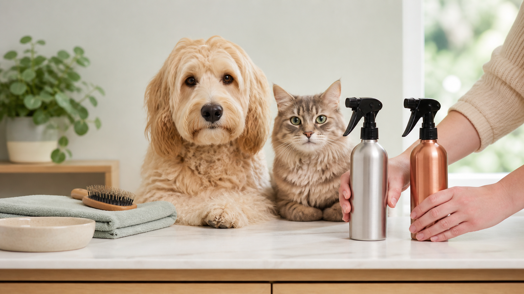 Confronto tra Argento spray e Rame spray For Pet