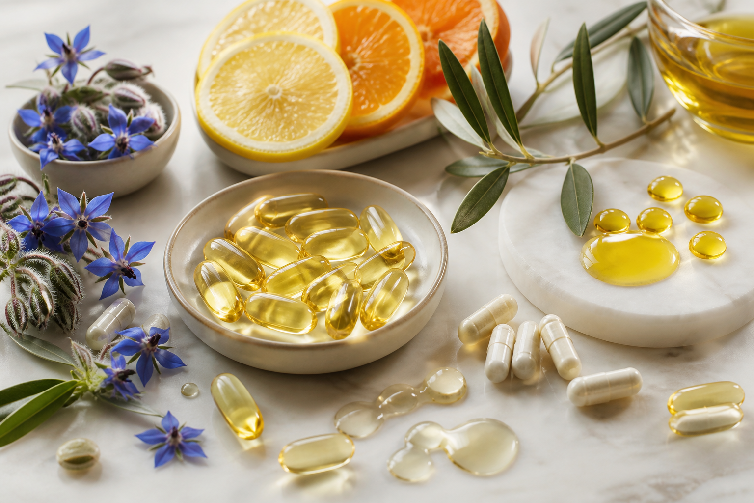 Omega 3-6-9 e Vitamina E nella routine antiossidante