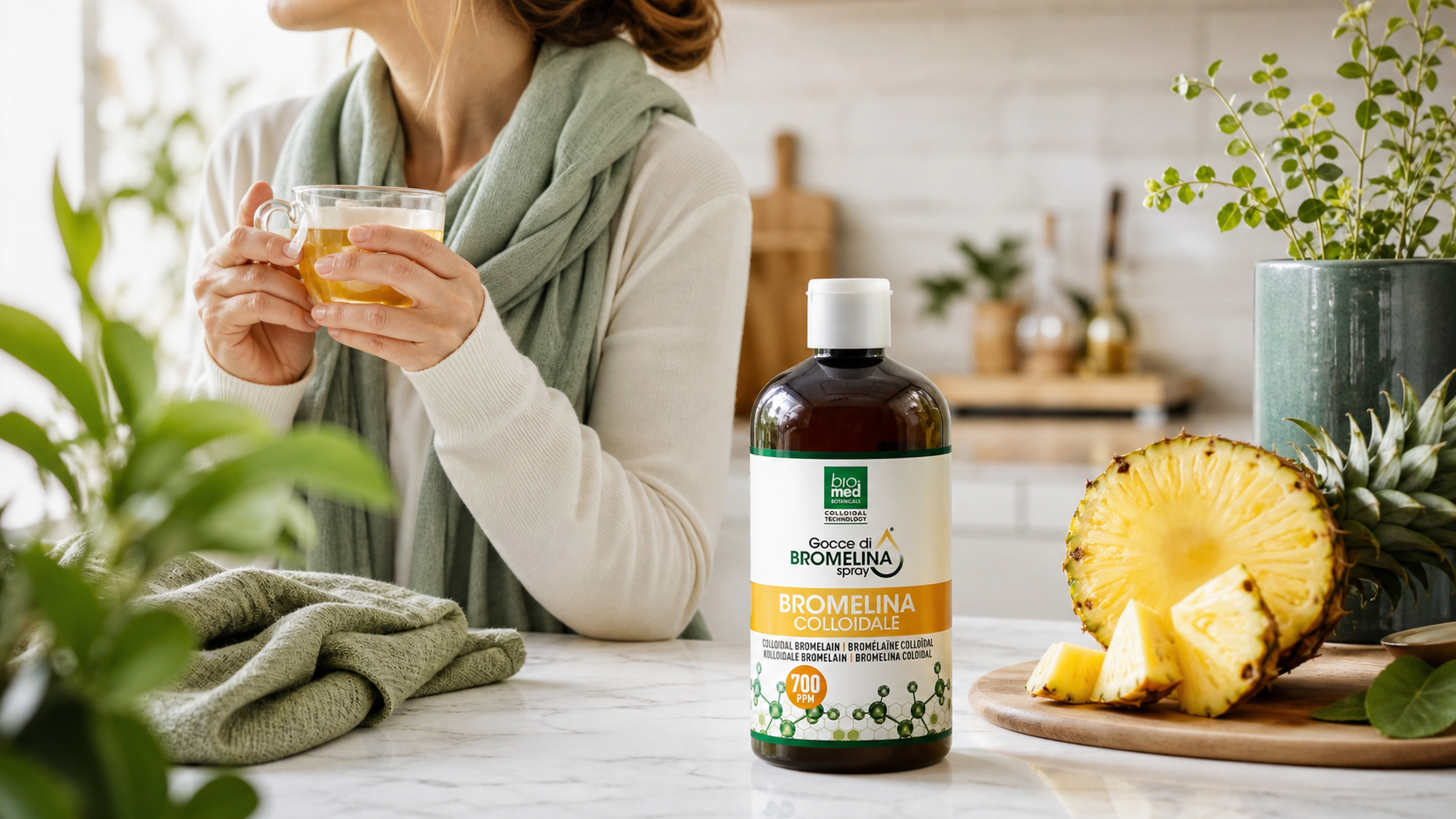Cambio stagione e routine Bromelina Biomed