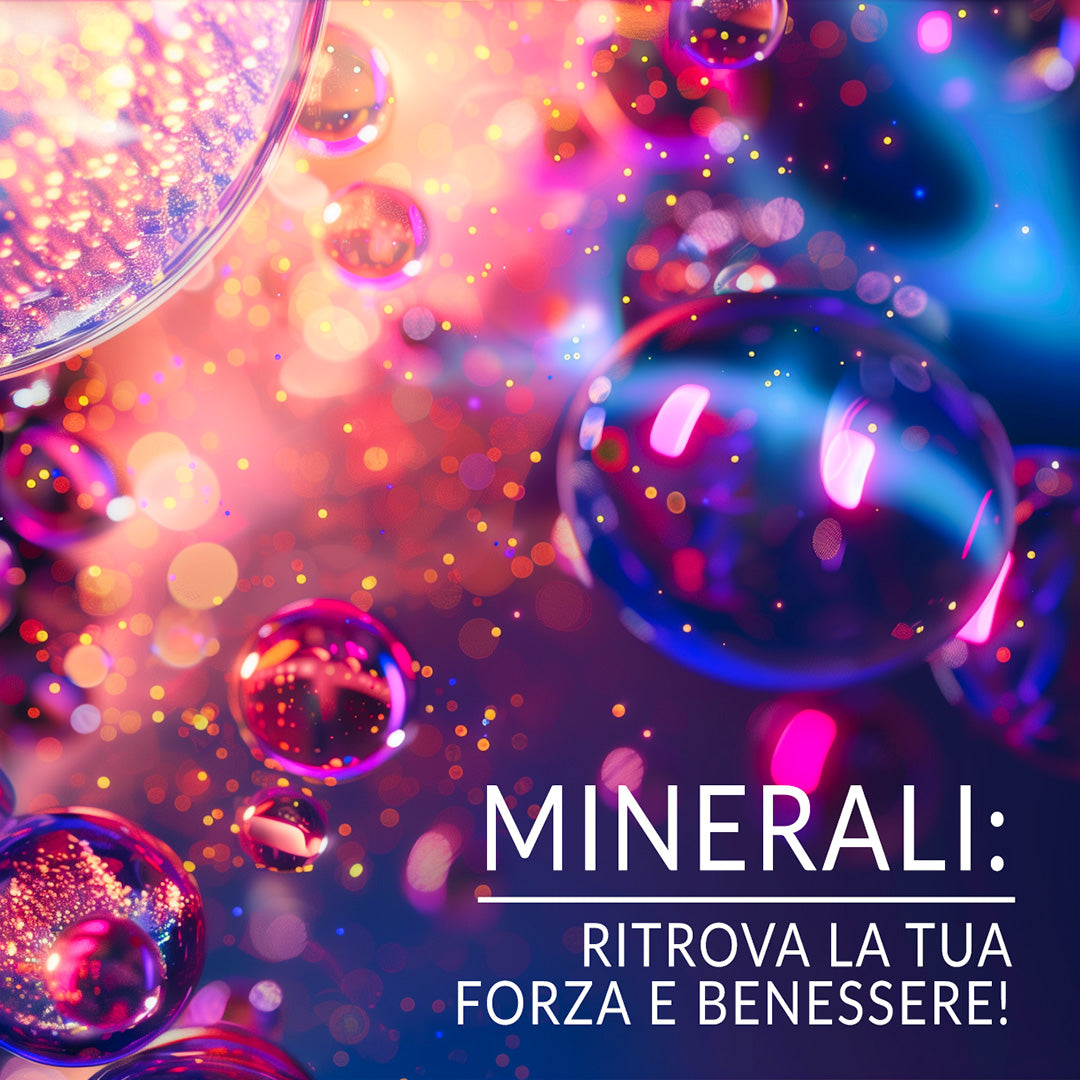 Minerali colloidali Biomed per forza e benessere