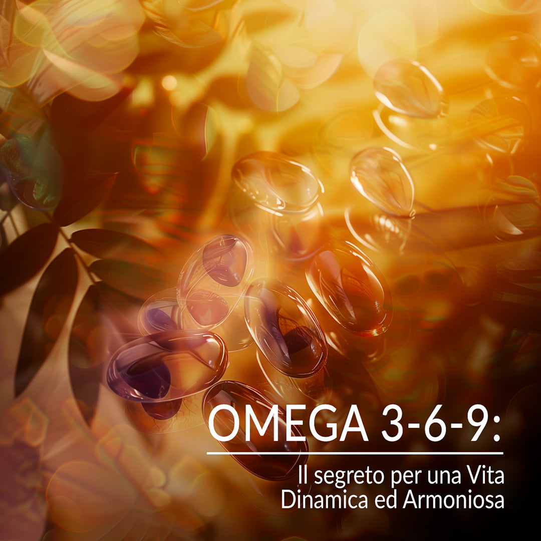 SCOPRI GLI OMEGA 3-6-9 IL SEGRETO PER UNA VITA DINAMICA E ARMONIOSA IN ESCLUSIVA BIOMED