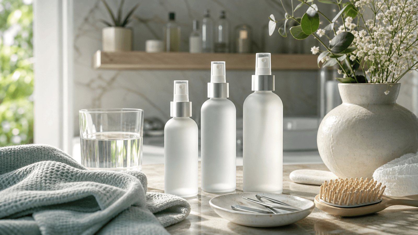 Scenario beauty per routine Collagene Ialuronico e Silicio