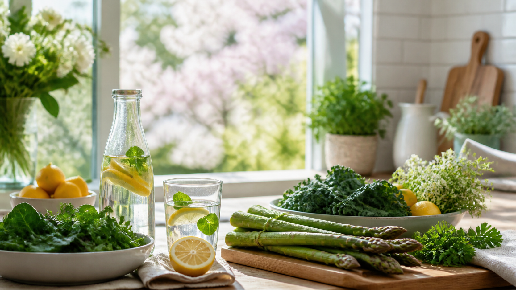 Detox primavera: ripartire con leggerezza quando cambia stagione - Detox mensile Biomed