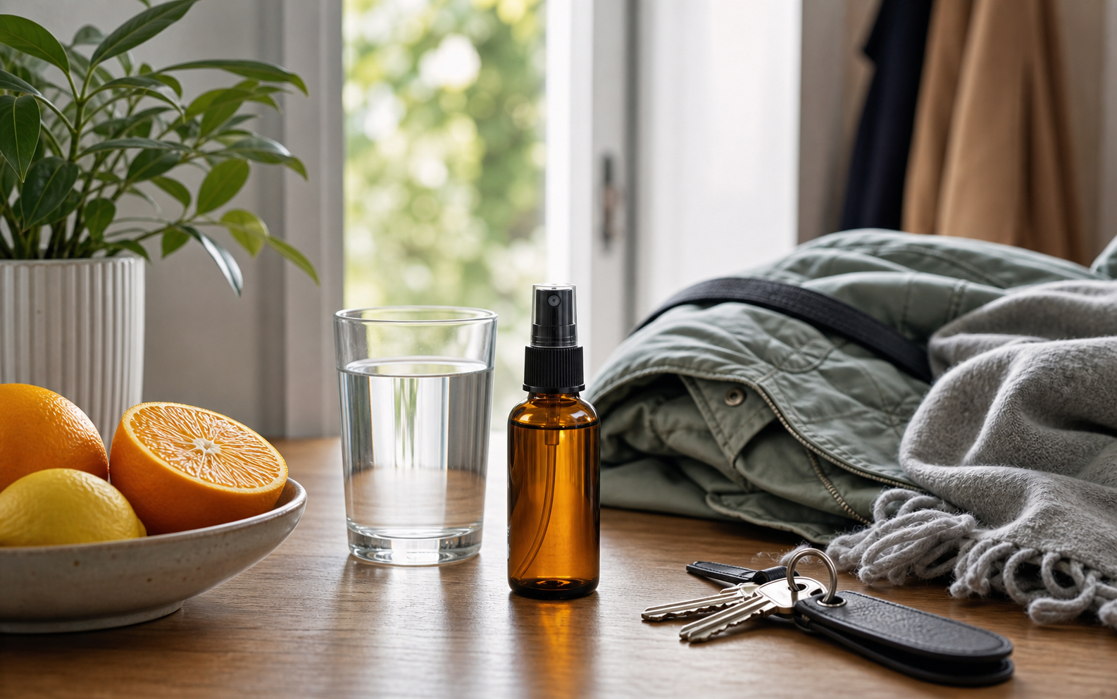 Integratori spray per cambio stagione nella routine fuori casa