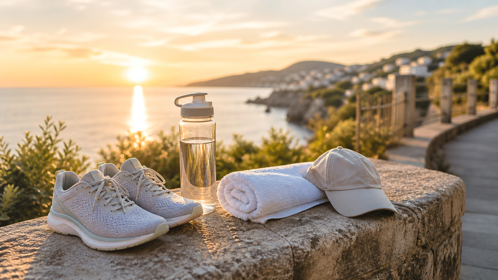 Routine sportiva estiva con acqua e minerali per Magnesio e Potassio Biomed