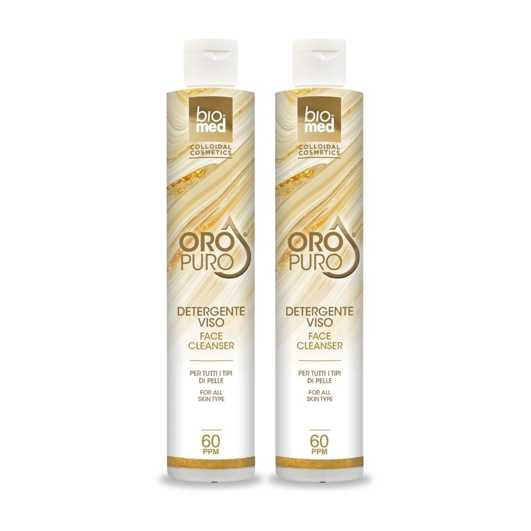 Detergente viso all'Oro puro - 250ml - Biomed - Sito Ufficiale