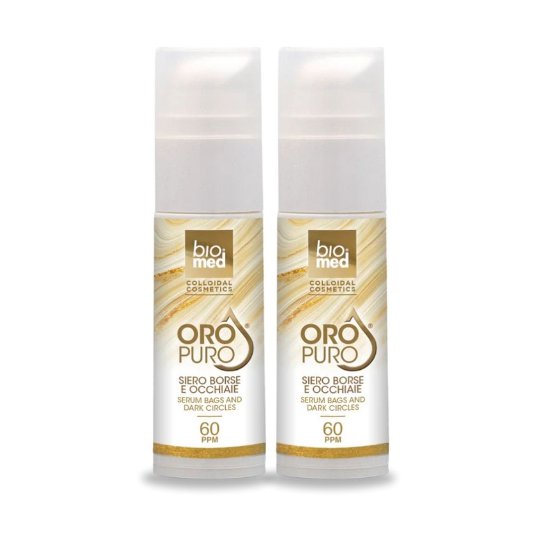 SERUM Ojeras Ojeras Oro Coloidal Activo 60ppm - BIOMED 30ml