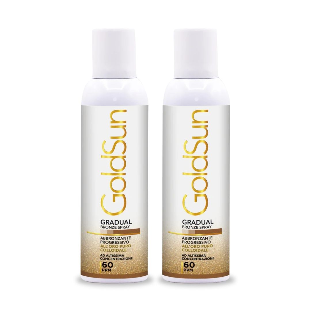 GOLDSUN GRADUAL BRONZE - L'ABBRONZATURA GRADUALE ALL'ORO ATTIVO SPRAY 150ml