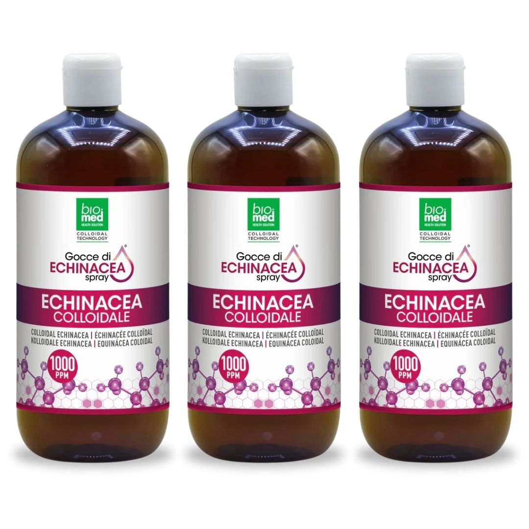 Echinacea colloidale spray sublinguale 1000 ppm - 500 ml - Biomed Colloidali - Sito Ufficiale - Acquista quì i tuoi colloidali Spray
