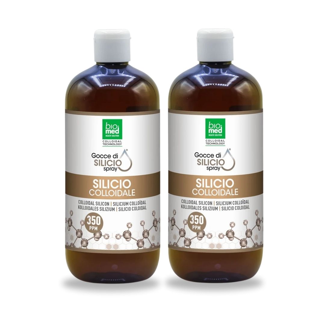Silicio colloidale spray sublinguale 350 ppm - 500 ml - Biomed Colloidali - Sito Ufficiale - Acquista quì i tuoi colloidali Spray