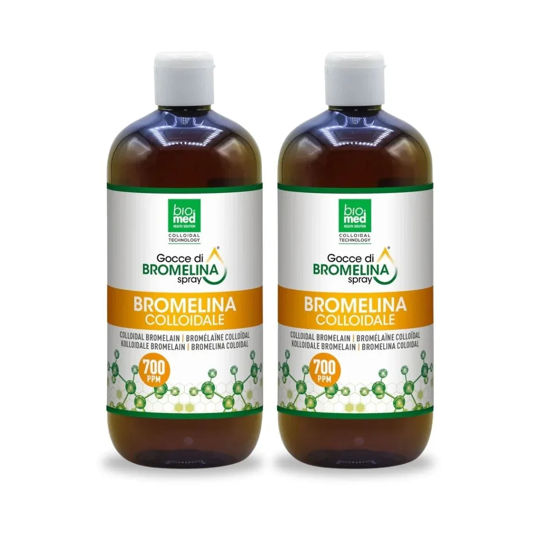 Bromelina colloidale spray sublinguale 700 ppm - 500 ml - Biomed Colloidali - Sito Ufficiale - Acquista quì i tuoi colloidali Spray