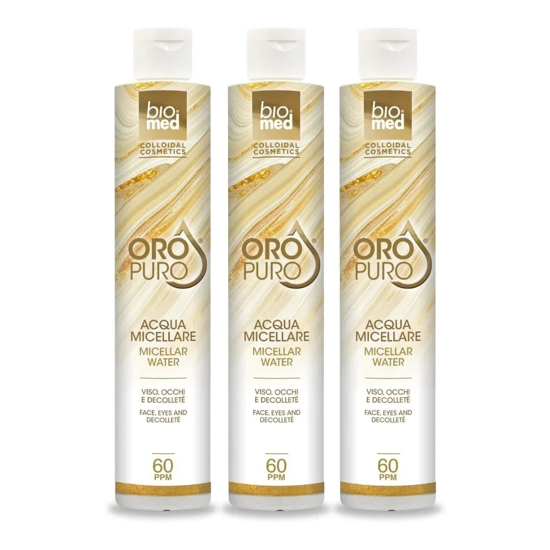 Acqua micellare Oro puro - 250ml - Biomed - Sito Ufficiale