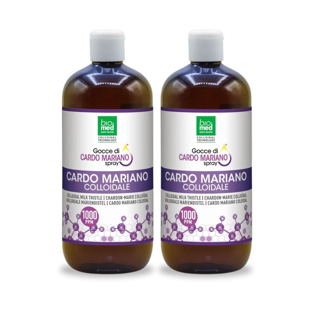 GOUTTES DE CHARDON-MAIL COLLOÏDAL BIOMED SPRAY ACTIF - 500 ml. - 1000 ppm