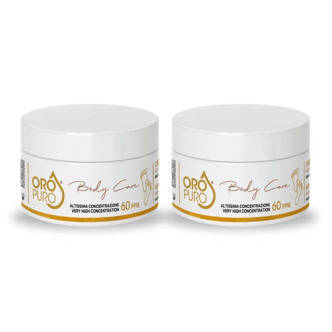 Reparaturcreme mit Gold, Silber und aktivem Kupfer - feuchtigkeitsspendend, antibakteriell, regenerierend