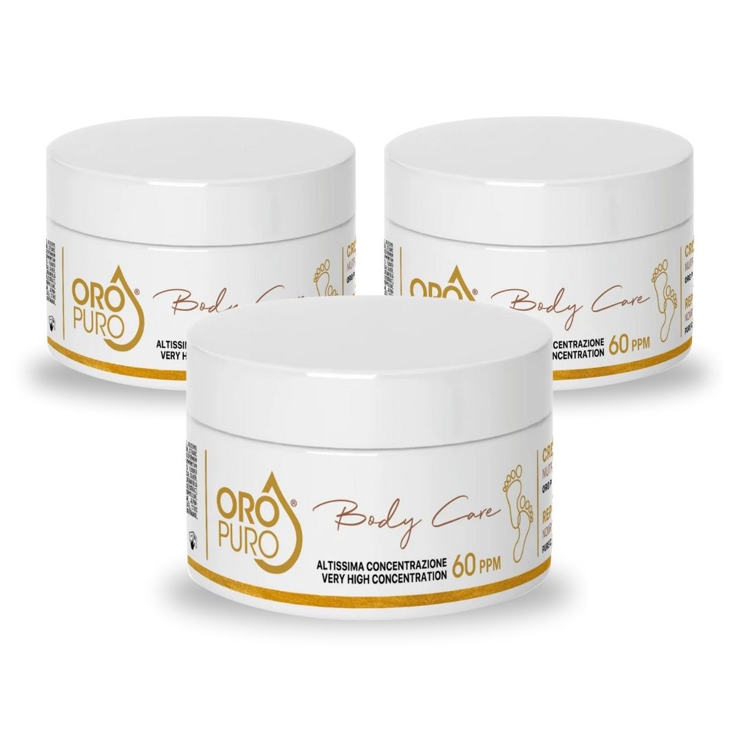 Reparaturcreme mit Gold, Silber und aktivem Kupfer - feuchtigkeitsspendend, antibakteriell, regenerierend