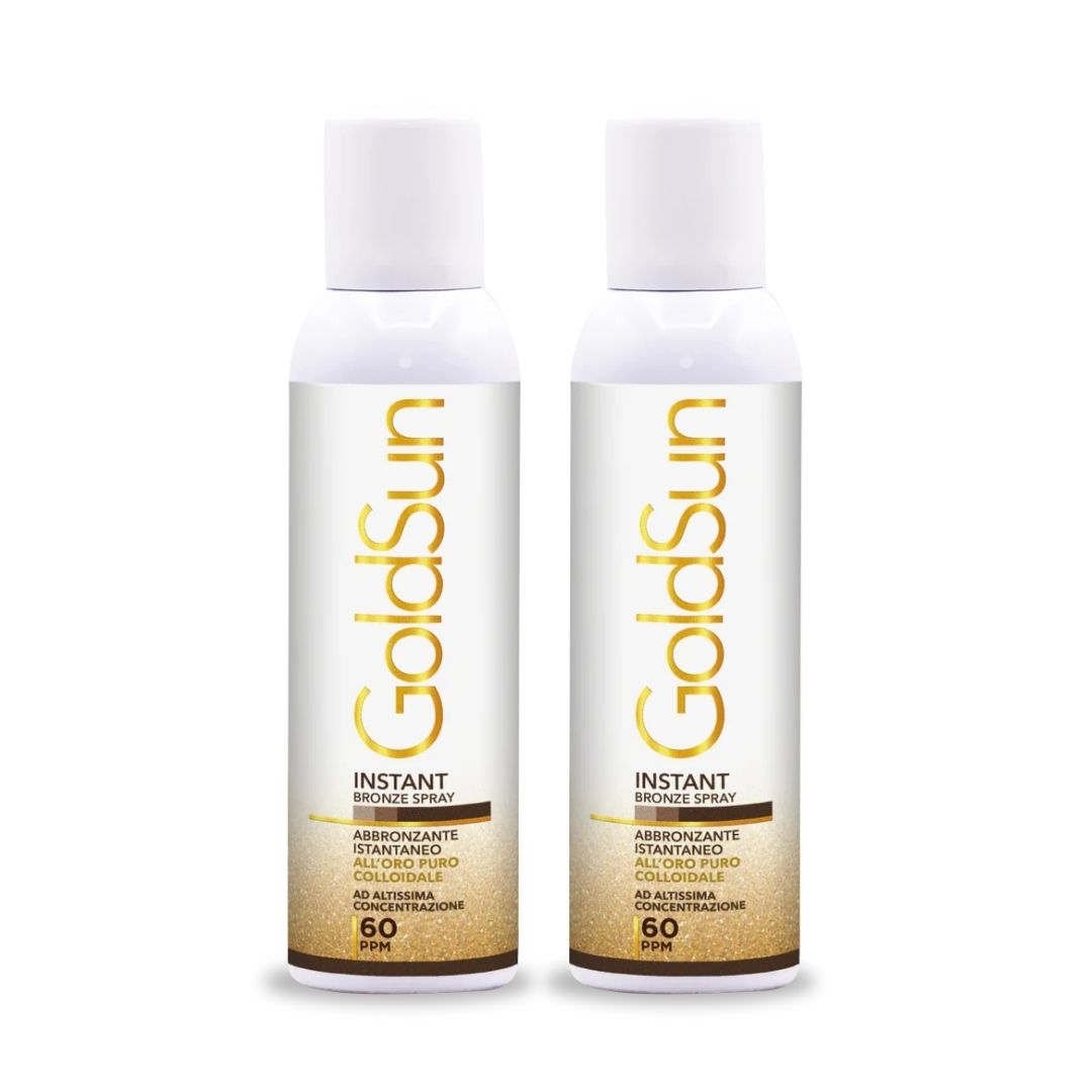 GOLDSUN INSTANT BRONZE - L'ABBRONZATURA ISTANTANEA ALL'ORO ATTIVO SPRAY 150ml