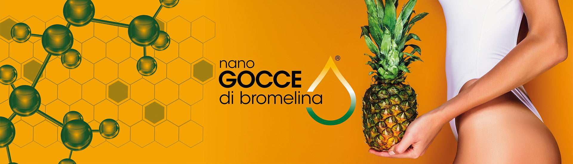 Esclusiva Biomed srl BROMELINA COLLOIDALE PURA - nano goccie biomed - 500 ml. - 700 ppm