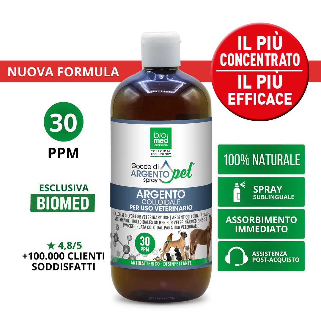GAMMA ARGENTO ATTIVO - Ultra Concentrato - BIOMED - Biomed Colloidali - Sito Ufficiale - Acquista quì i tuoi colloidali Spray