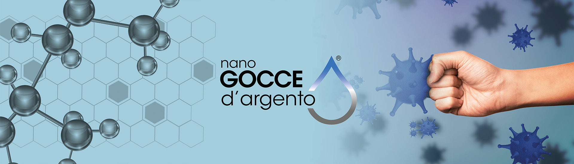 L'Esclusivo ARGENTO COLLOIDALE - Integratore Colloidale Puro Spray - Nano Gocce BIOMED 20 ppm