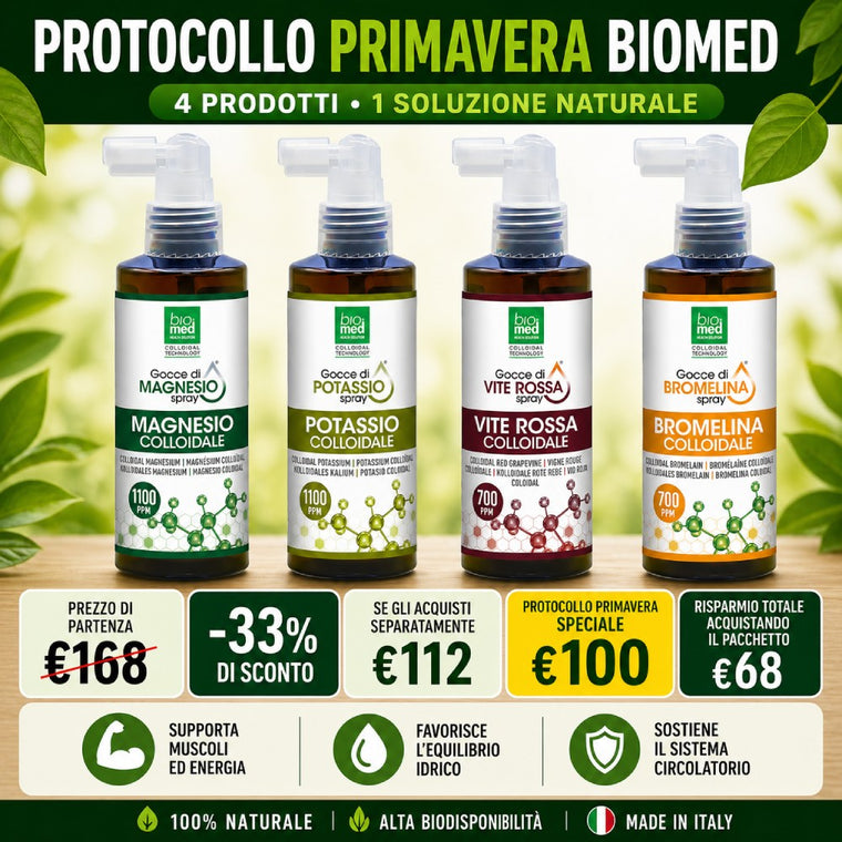 Protocollo Primavera Completo Biomed - Trattamento 30 giorni