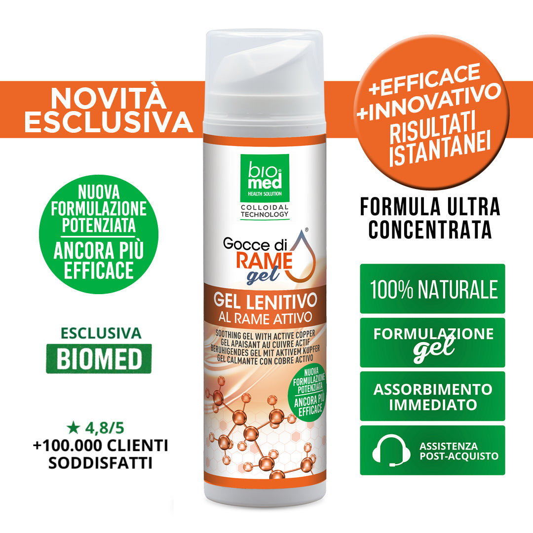 GAMMA RAME ATTIVO - Ultra Concentrato - BIOMED - Biomed Colloidali - Sito Ufficiale - Acquista quì i tuoi colloidali Spray
