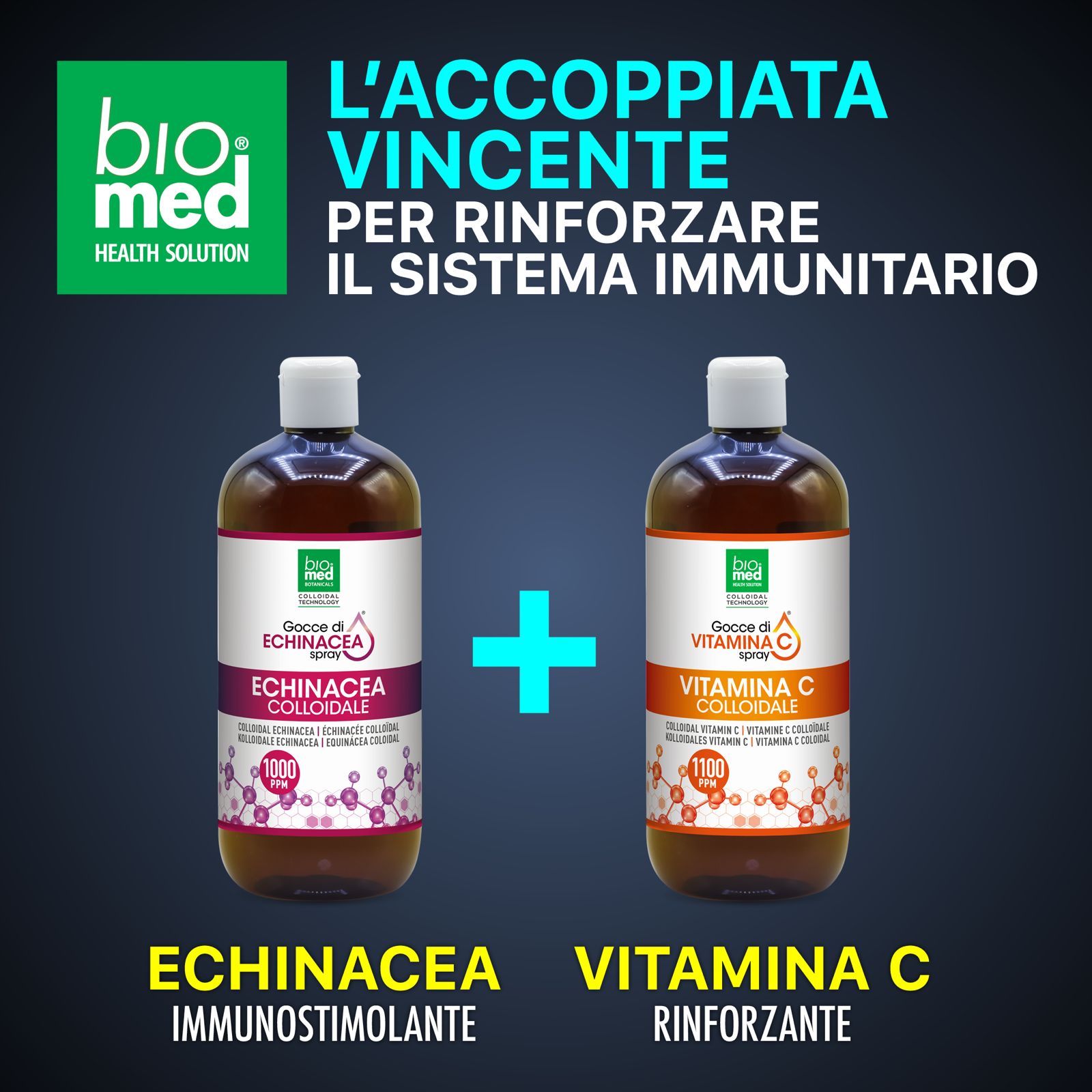 Vitamina C + Echinacea: L'accoppiata Vincente per le tue difese immunitarie - Biomed Colloidali - Sito Ufficiale - Acquista quì i tuoi colloidali Spray