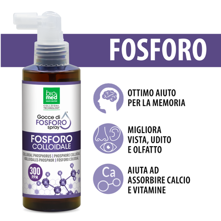 Sublingualspray mit kolloidalem Phosphor 300 ppm – 150 ml