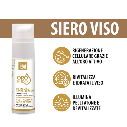 Sérum facial revitalizante Pure Gold - 30ml