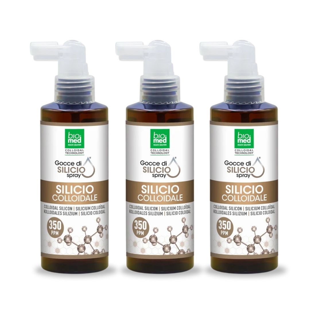 BIOMED ACTIVE SUBLINGUAL SPRAY COLLOIDAL SILICON - 150 ml. - 350 ppm