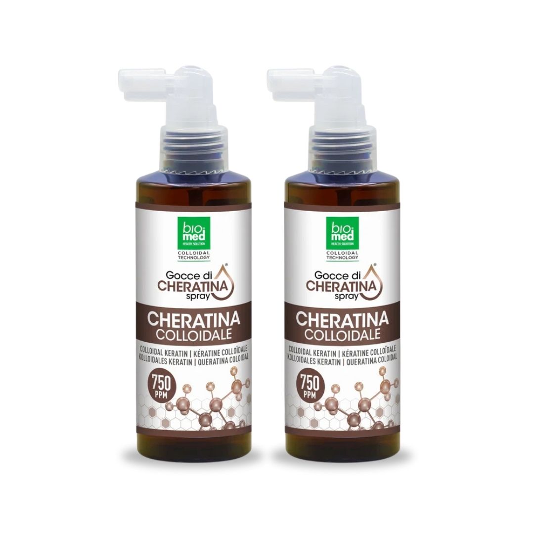 COLLOIDAL KERATIN ACTIVE SUBLINGUAL SPRAY BIOMED - 150 ml. - 750 ppm