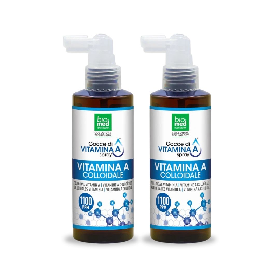 COLLOIDAL VITAMIN A ACTIVE SUBLINGUAL SPRAY BIOMED - 150 ml. - 1100 ppm