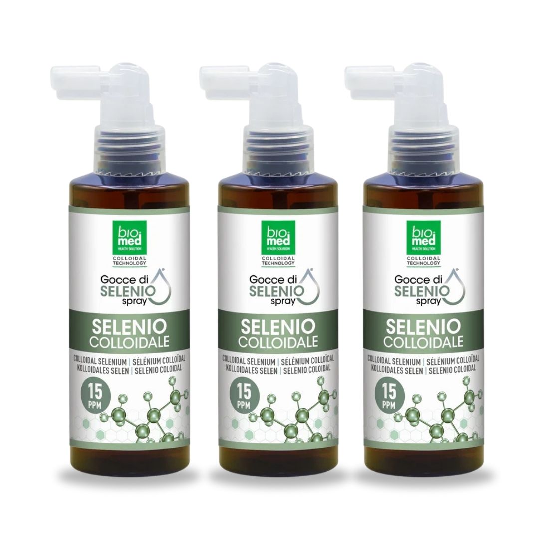 COLLOIDAL SELENIUM ACTIVE SUBLINGUAL SPRAY BIOMED - 150 ml. - 15 ppm