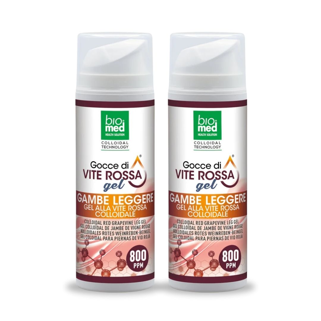 VID ROJA COLOIDAL - GEL PIERNAS LIGERA - BIOMED 150ml 800ppm