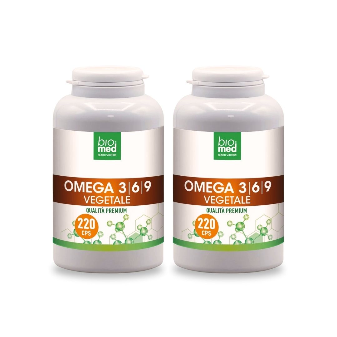OMEGA 3-6-9- BIOMED - 220 CÁPSULAS VEGETALES