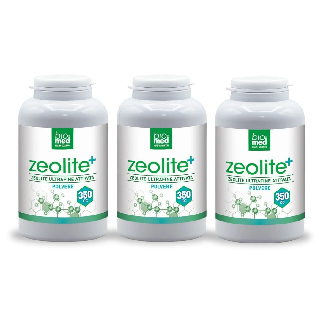 Zeolite+ ultrafina attivata - 350cc polvere - Biomed Colloidali - Sito Ufficiale - Acquista quì i tuoi colloidali Spray