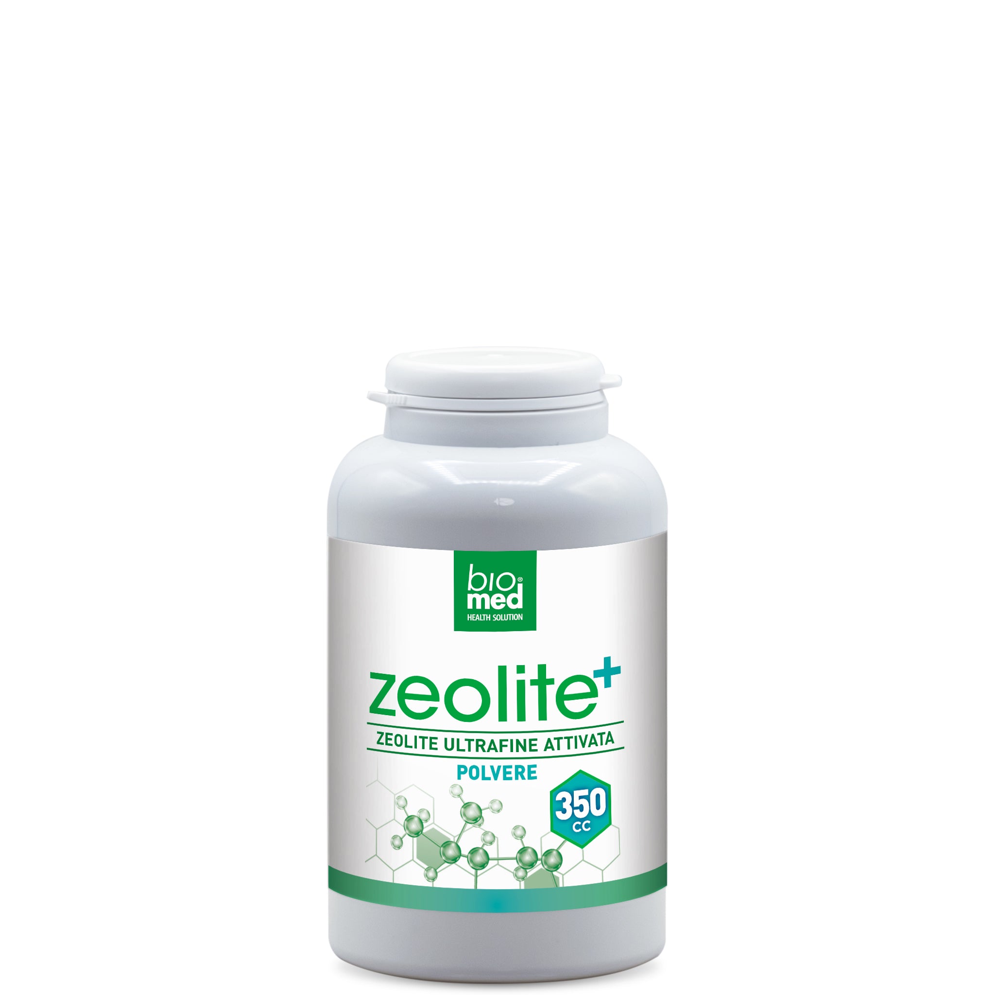 zeolite+ ultrafina attivata - biomed - 350 cc polvere