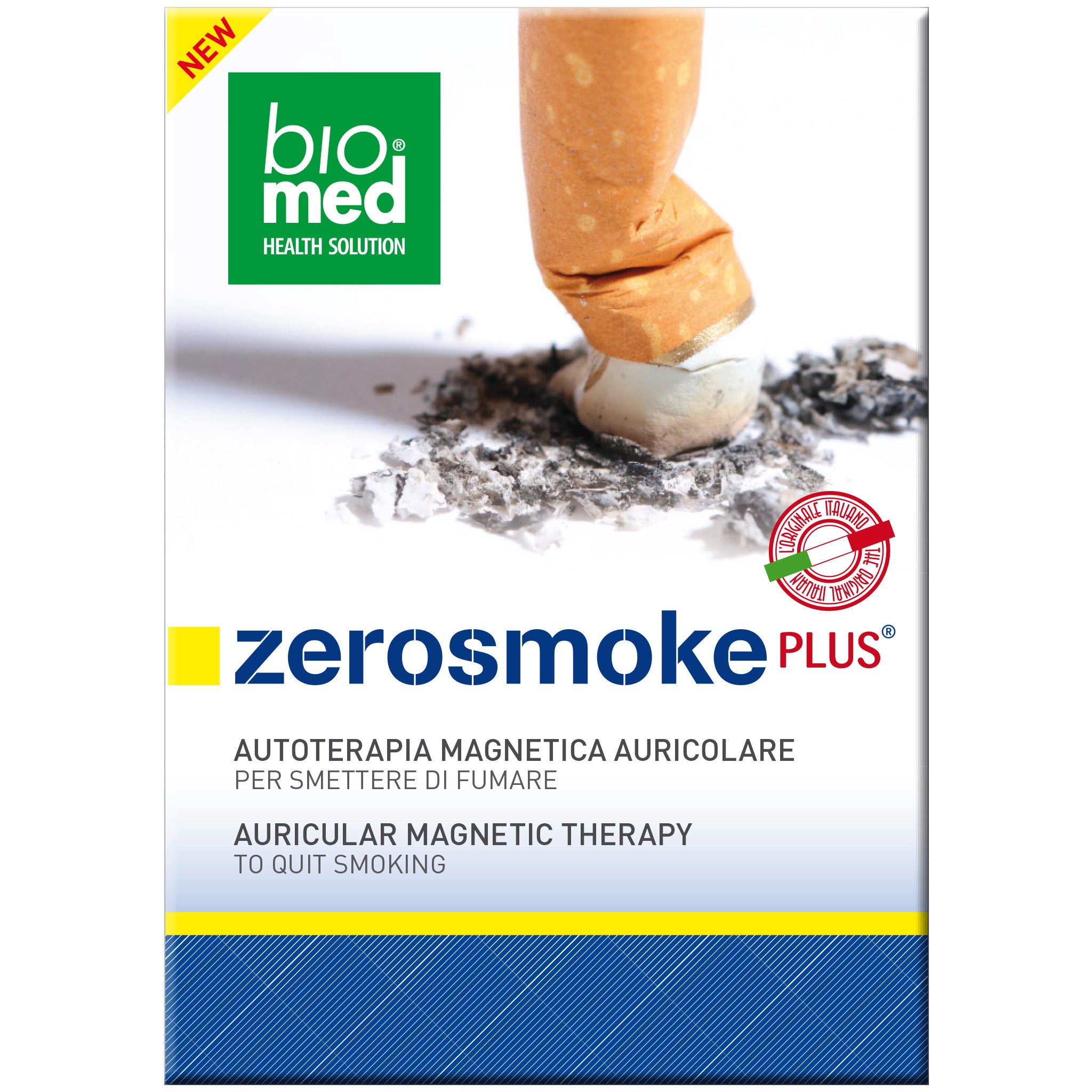 zerosmoke plus - ti aiuta a smettere di fumare - biomed auricoloterapia
